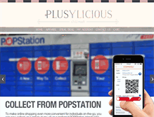 Tablet Screenshot of plusylicious.com